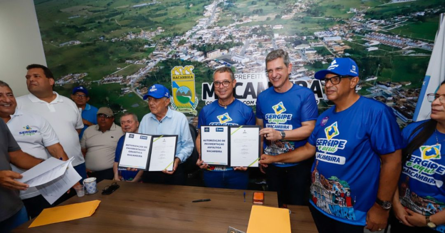 Macambira: governador Fábio Mitidieri investe mais de R$ 4 milhões na infraestrutura da cidade