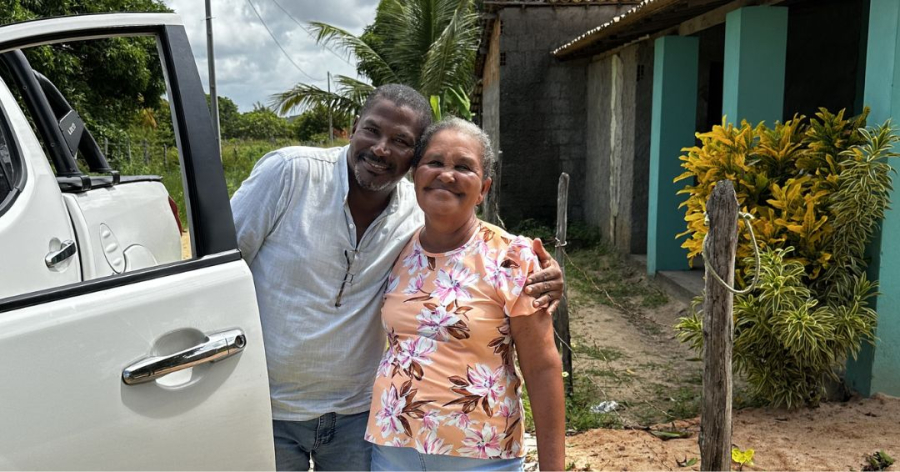 Vereador Elenilton Cardoso visita povoados da zona da praia para buscar soluções para implantação de rede baixa de energia elétrica e iluminação pública