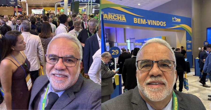 Vereador Artur do PT cumpre agenda na Marcha dos Municípios em Brasília