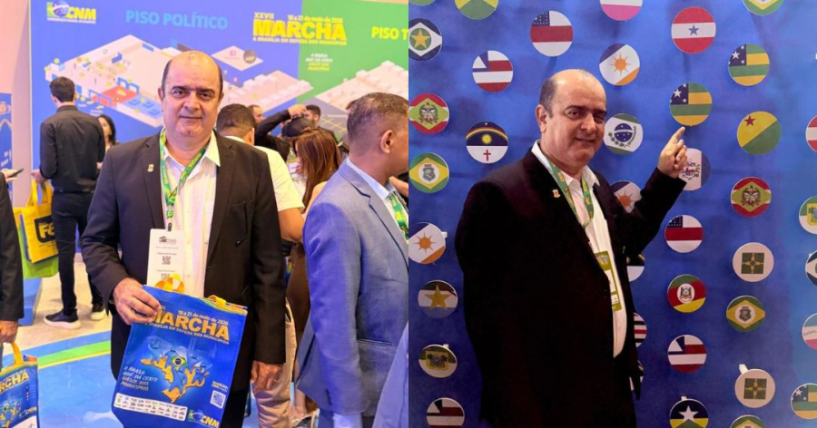 Vereador Sandro de Bibi destaca importância da pauta municipalista em Brasília