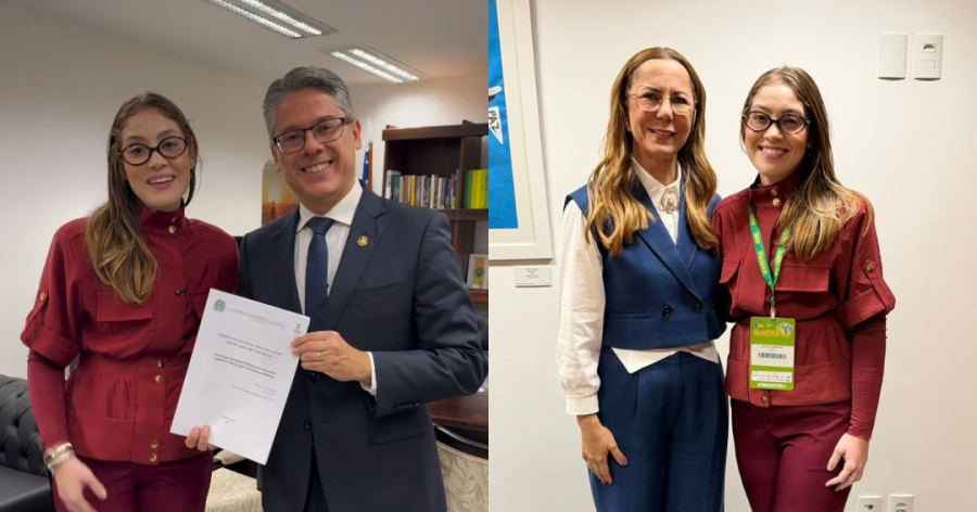 Em Brasília, vereadora Larissa articula mais de R$ 1 milhão para fortalecer a educação em Estância