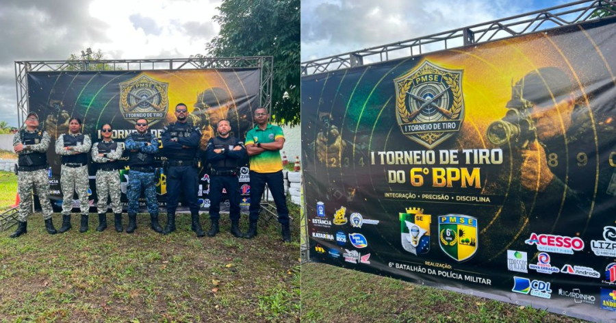 Guarda Municipal de Estância conquista destaque em torneio promovido pelo 6º BPM