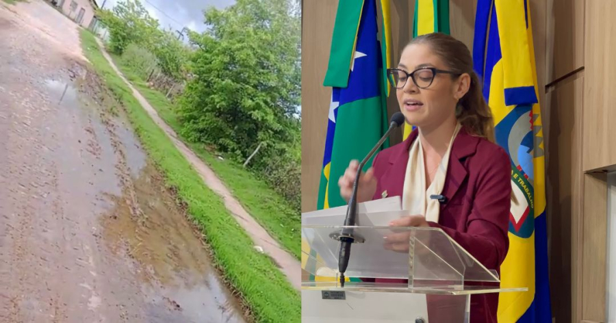Vereadora Larissa Morais cobra drenagem e melhorias no Carmem Prado